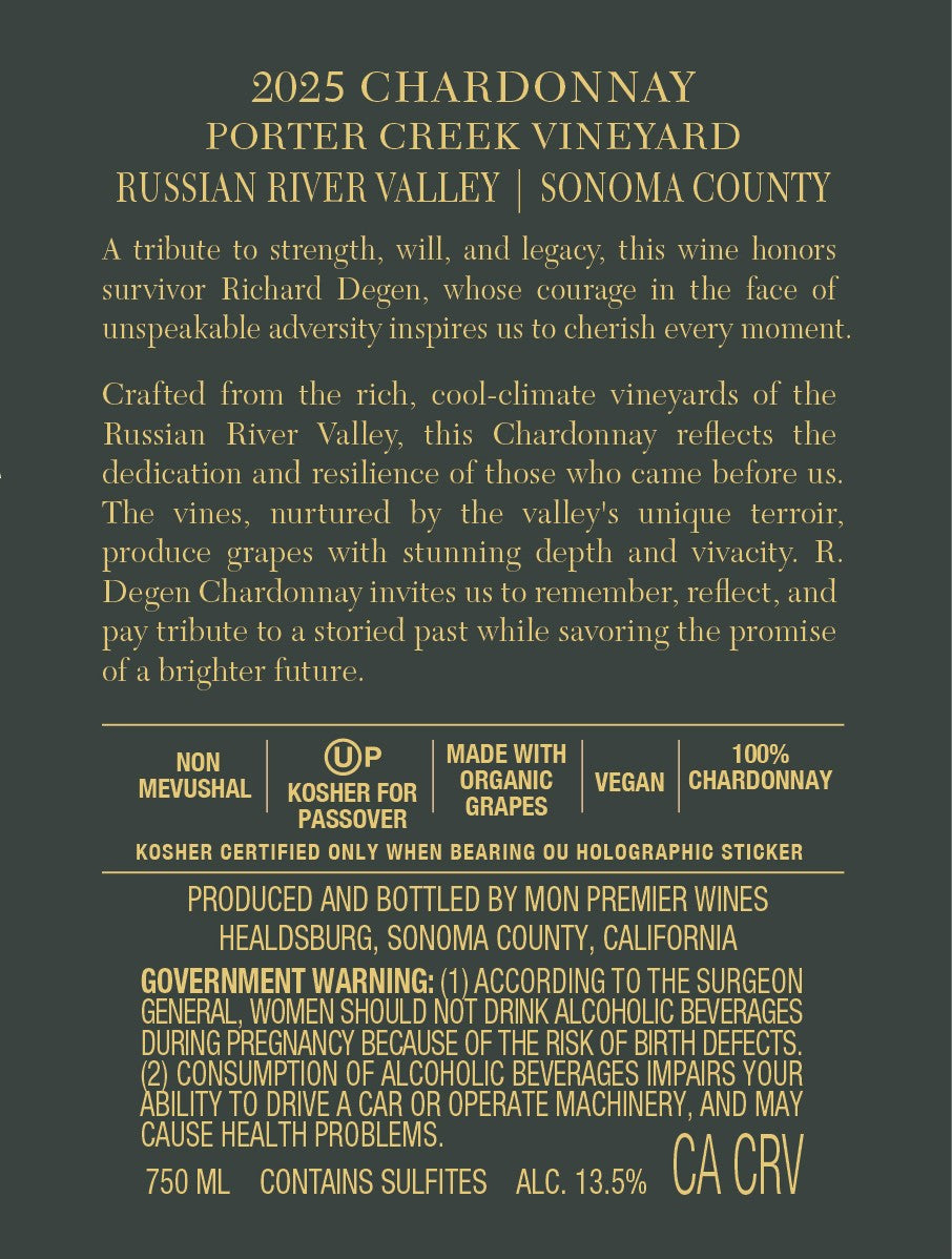 Porter Creek Chardonnay